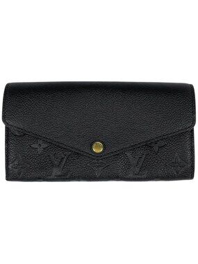 Louis Vuitton Portefeuille Sarah Wallet Monogram Empreinte Noir